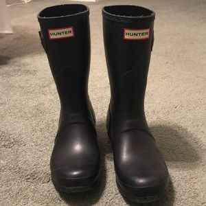 Hunter rain boots